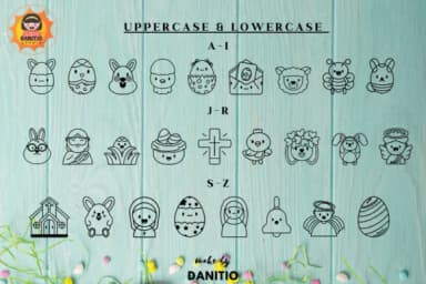 Easter Day by danita.kukkai — Dingbats Font — thumbnail 2