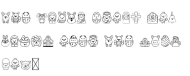 Easter Day by danita.kukkai — Dingbats Font — thumbnail 7