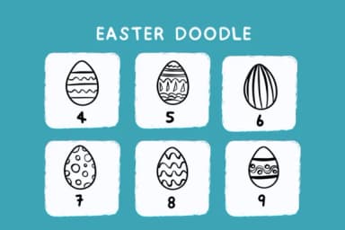 Easter Doodle by Bee piyanuch — Dingbats Font — thumbnail 7