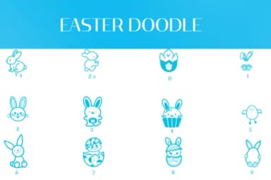 Easter Doodle by Heartcraft Atelier — Dingbats Font — thumbnail 4