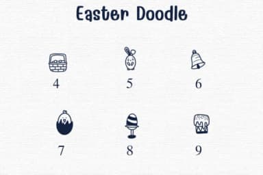 Easter Doodle by Sontaya — Dingbats Font — thumbnail 4