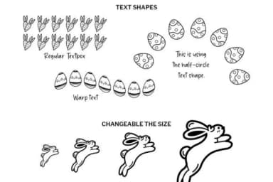 Easter Doodle by digitalplannerland — Dingbats Font — thumbnail 4