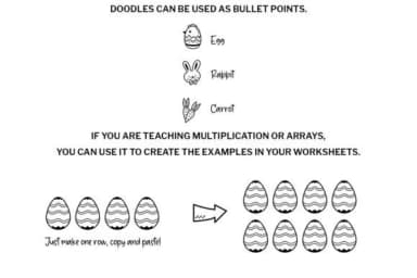 Easter Doodle by digitalplannerland — Dingbats Font — thumbnail 7