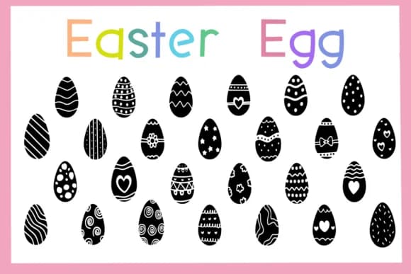 Easter Egg by Foam-Design Store — Dingbats Font