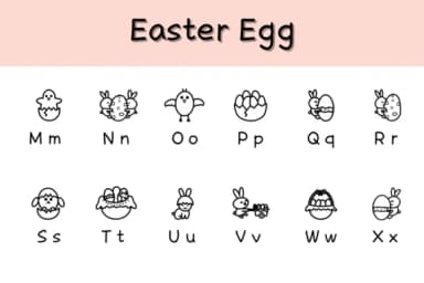 Easter Egg by Chonada — Dingbats Font — thumbnail 3
