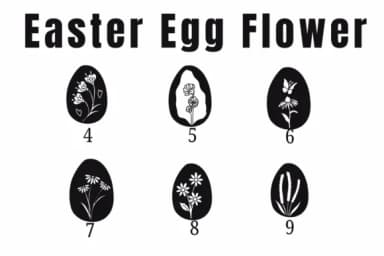 Easter Egg Flower by Suphitchaya — Dingbats Font — thumbnail 4
