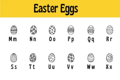 Easter Eggs by Chonada — Dingbats Font — thumbnail 3