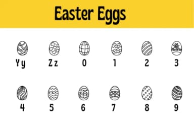 Easter Eggs by Chonada — Dingbats Font — thumbnail 4