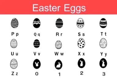 Easter Eggs by Nun Sukhwan — Dingbats Font — thumbnail 3