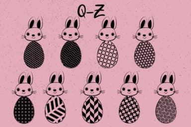 Easter Eggs by Minimalistartstudio — Dingbats Font — thumbnail 4