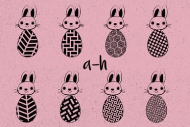 Easter Eggs by Minimalistartstudio — Dingbats Font — thumbnail 5