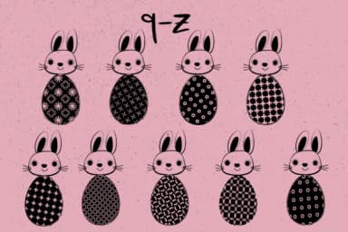 Easter Eggs by Minimalistartstudio — Dingbats Font — thumbnail 7