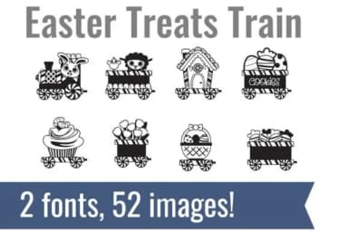Easter Treats Dingbats by Illustration Ink — Dingbats Font — thumbnail 2