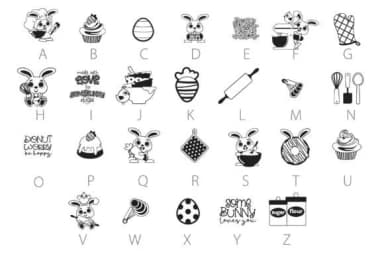 Easter Treats Dingbats by Illustration Ink — Dingbats Font — thumbnail 4