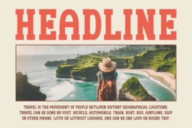 Easy Lucky by Eightde — Slab Serif Font — thumbnail 2