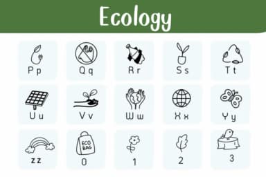 Ecology by Natchuta — Dingbats Font — thumbnail 3