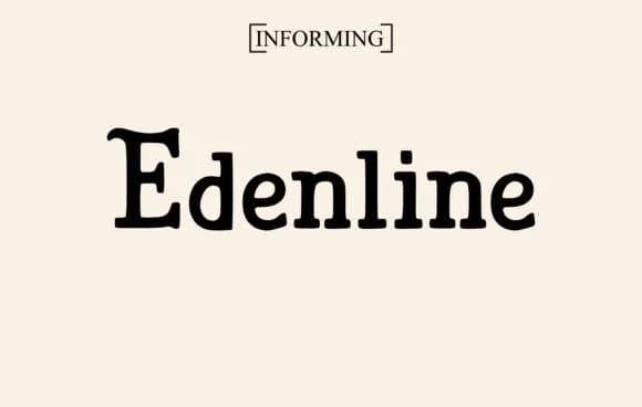 Edenline by OliviaFontCo — Slab Serif Font