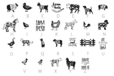 Efflorescense Dingbats by Illustration Ink — Dingbats Font — thumbnail 3
