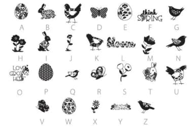 Efflorescense Dingbats by Illustration Ink — Dingbats Font — thumbnail 4