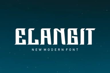 Elangit by prayoga_std — Slab Serif Font — thumbnail 1