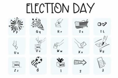 Election Day by Sirinart — Dingbats Font — thumbnail 3