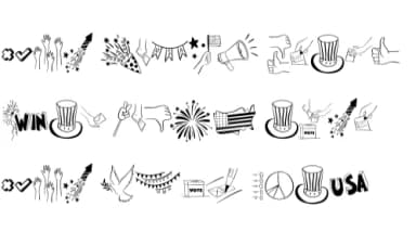 Election Day by Sirinart — Dingbats Font — thumbnail 8