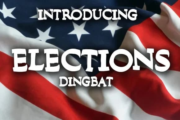 Elections by vladimirnikolic — Dingbats Font