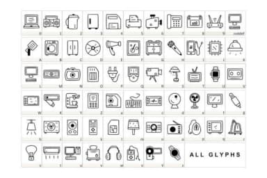 Electronics by YandiDesigns — Dingbats Font — thumbnail 2