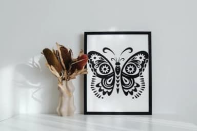Elegant Butterfly by MOMAT THIRTYONE — Dingbats Font — thumbnail 8