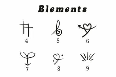 Elements by Suphitchaya — Dingbats Font — thumbnail 4