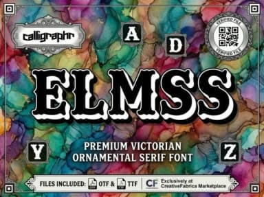 Elmss by greenvill — Slab Serif Font — thumbnail 2