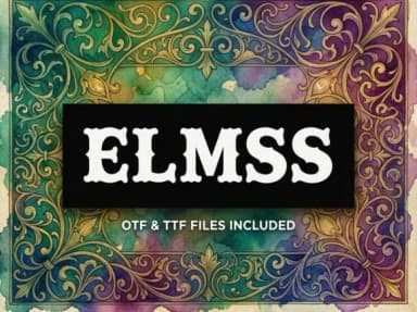 Elmss by greenvill — Slab Serif Font — thumbnail 3