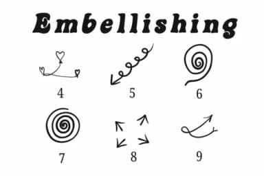 Embellishing by Suphitchaya — Dingbats Font — thumbnail 4