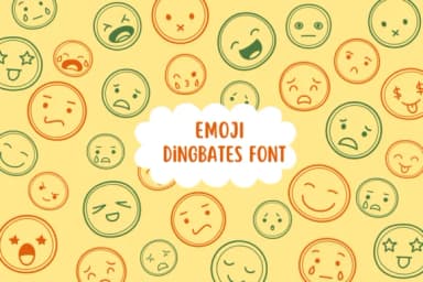 Emoji by Natchuta — Dingbats Font — thumbnail 1