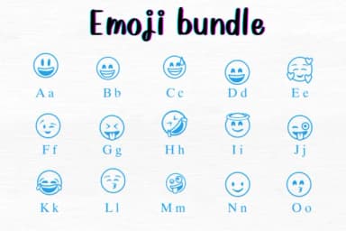 Emoji Bundle by Nongyao — Dingbats Font — thumbnail 2