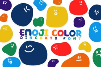 Emoji Color by Chonada — Dingbats Font — thumbnail 1