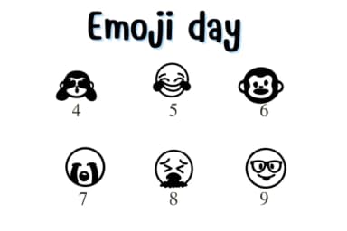 Emoji Day by Nongyao — Dingbats Font — thumbnail 4