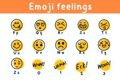 Emoji Feelings by Bee Piyanuch — Dingbats Font — thumbnail 7