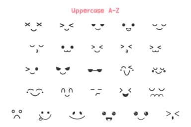 Emot by Letterayu — Dingbats Font — thumbnail 2