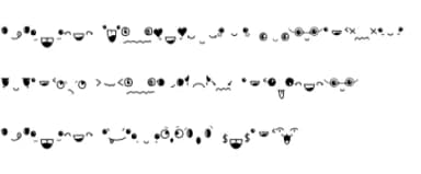 Emoticon Doodle by Nun Sukhwan — Dingbats Font — thumbnail 8