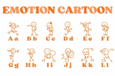 Emotion Cartoon by Chonada — Dingbats Font — thumbnail 2