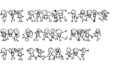 Emotion Cartoon by Chonada — Dingbats Font — thumbnail 8