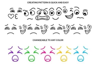 Emotion Doodle by digitalplannerland — Dingbats Font — thumbnail 3