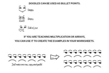 Emotion Doodle by digitalplannerland — Dingbats Font — thumbnail 7