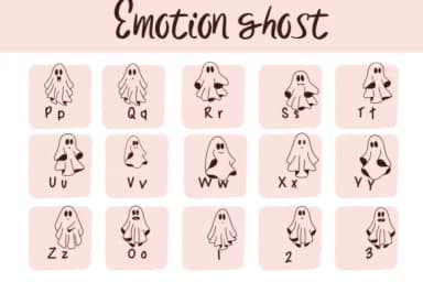 Emotionghost by Sirinart — Dingbats Font — thumbnail 3