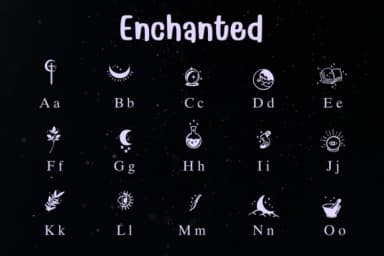 Enchanted by Sontaya — Dingbats Font — thumbnail 2