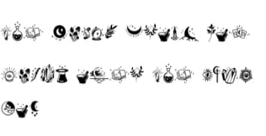 Enchanted by Sontaya — Dingbats Font — thumbnail 8