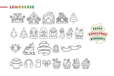 Enjoy Christmas by Situjuh — Dingbats Font — thumbnail 5