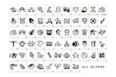 Enjoyable by YandiDesigns — Dingbats Font — thumbnail 2