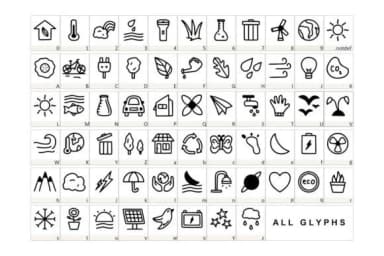 Environment by YandiDesigns — Dingbats Font — thumbnail 2